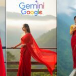 google gemini girl saree prompt