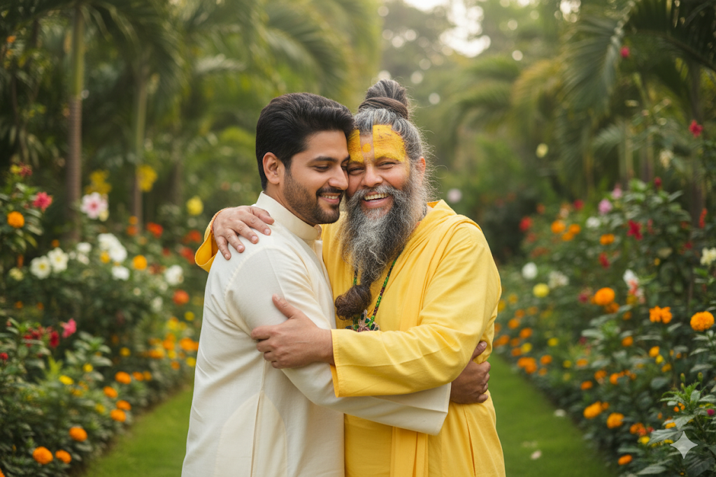 Hug Scene Google Gemini Prompt