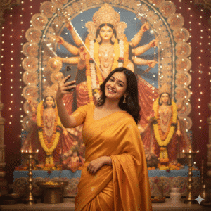 gemini prompt girl saree