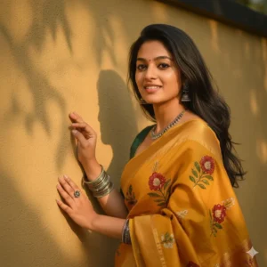 prompt for gemini ai saree look