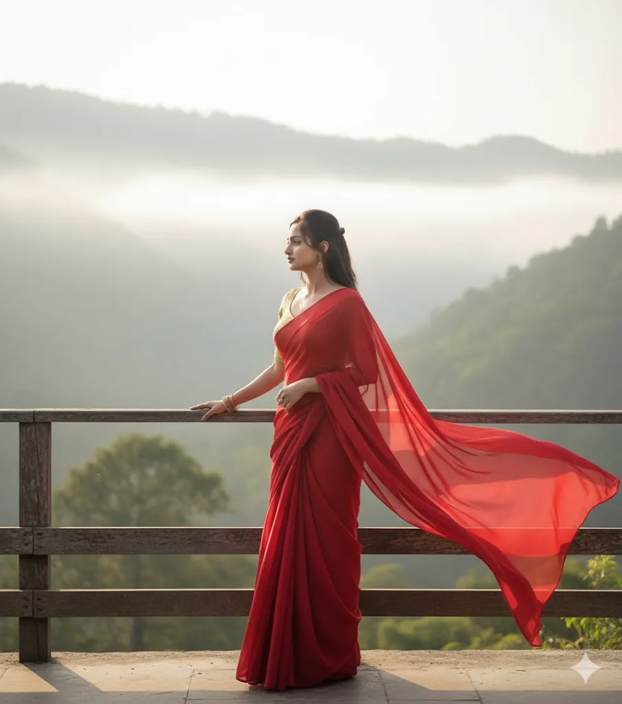 gemini prompts for women in saree