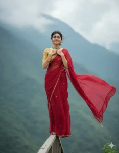 gemini prompts for women in saree