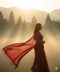 prompt for gemini ai saree look