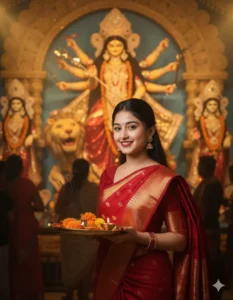 saree looks google prompt