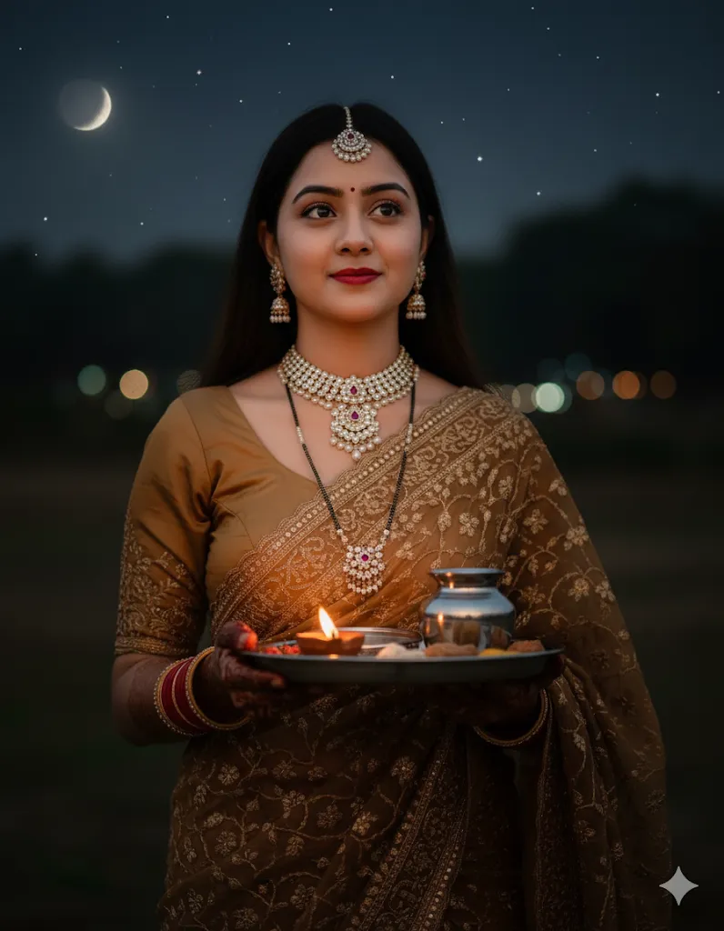 karwa chauth google gemini prompt