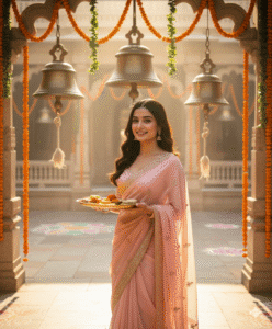 gemini prompt for image generation saree look