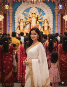 gemini prompt for saree look