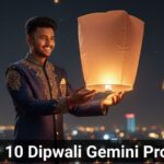 Diwali Lantern Festival Google Gemini Prompt