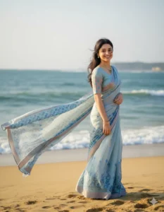 gemini prompt saree for girl