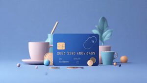 professional credit card background with matte fin 2