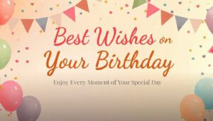 best wishes on your birthday enjoy every moment of 3