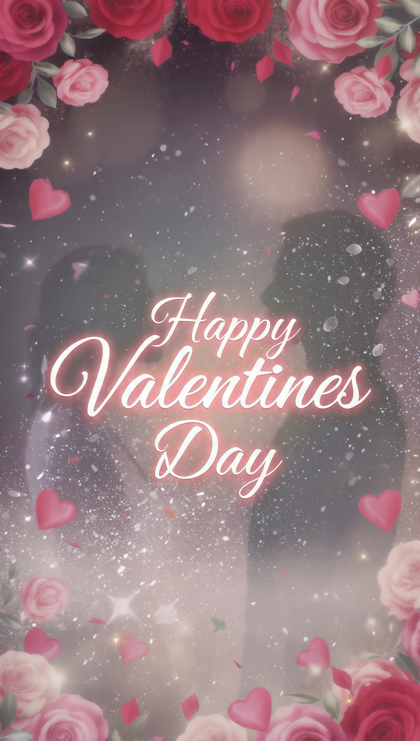 happy valentines day text image with love theme ro 9